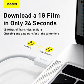 Cáp sạc nhanh siêu bền IP 20W Baseus Superior Series Fast Charging Data Cable Type-C to iP PD (480Mbps)-Hỗ trợ sạc nhanh PD 20W dành cho iPhone 12 / PD 18W dành cho iP11/ iP XS Max- Hàng chính hãng
