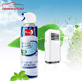 Mua Bình xịt vệ sinh khử mùi máy lạnh điều hòa Kasder 500ml MUA 1 TẶNG 1