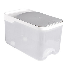 Rice Storage  Fruits  Container Box  Lids White