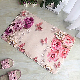 Mua Combo 2 Thảm lau chân hình 3D (màu ngẫu nhiên)