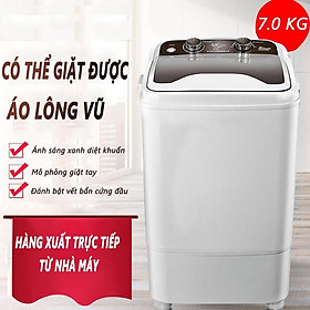 Mua Máy giặt mini bán tự động  máy giặt 7kg tiện lợi  dành cho cá nhân  lỗi đổi trong 7 ngày gia đình nhỏ  bảo hành 1 năm