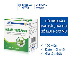 Thực Phẩm BVSK Tâm Liên Phòng Phong - Hỗ Trợ Giảm Các Triệu Chứng Đau Đầu, Hắt Hơi, Sổ Mũi, Ngạt Mũi