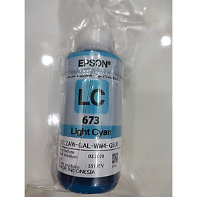 Mua Mực Epson 673 màu xanh nhạt dành cho máy Epson L805 / L850 / L1800 / L810 / L800