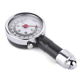 Đồng hồ cơ đo áp suất lốp ô tô xe máy có hộp đựng