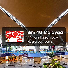 Sim 4G Malaysia (Nhận Tại Sân Bay Kuala Lumpur) Dung Lượng 5GB - Lite Plan
