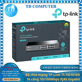 Mua Thiết bị chia mạng TP-Link TL-SG1016D (Gigabit (1000Mbps)/ 16 Cổng/ Vỏ Thép) - Hàng chính hãng FPT phân phối