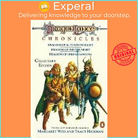 Sách - Dragonlance Chronicles : Dragons of Autumn Twilight, Dragons of Winter N by Margaret Weis (UK edition, paperback)