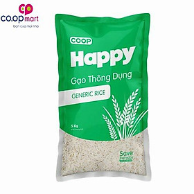 Gạo thông dụng 15% Coop Happy 5kg-3278394