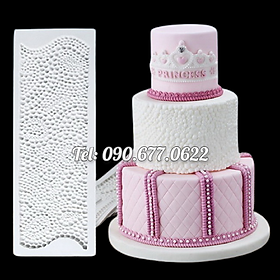Mua Khuôn silicone làm viền bánh  rau câu hình ngọc trai - Mã số 1076