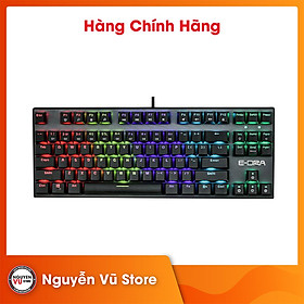 Bàn Phím Cơ 2021 | Top bán chạy Lazada Shopee Sendo Tiki 42 Bàn phím cơ EDRA EK3087 v2 - Siêu phẩm năm 2021 - Led Rainbown - Hàng chính hãng