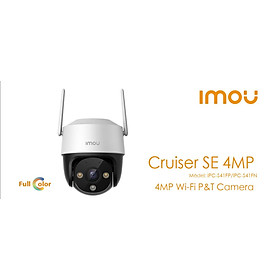 Mua Camera IMOU CRUISER SE S21FP S41FP tích hợp mic  theo dõi đối tượng - Hàng chính hãng