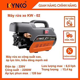 Mua Máy rửa xe nhập khẩu chính hãng Kynko KW02 siêu bền giá tốt