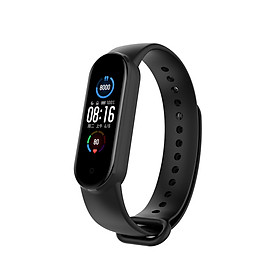 Dây Đeo Thay Thế Dành Cho Vòng Đeo Tay Thông Minh Xiaomi MiBand 7 Dẻo TPU- Hàng chính hãng - Đen