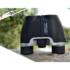 Ống nhòm hai mắt siêu mini ( ỐNG KÍNH PHÓNG ĐẠI 10 LẦN, TRƯỜNG QUAN SÁT 112m/1000m )