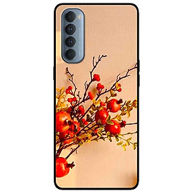 Ốp lưng dành cho Oppo Reno 4 Pro mẫu Cây Khô Đỏ