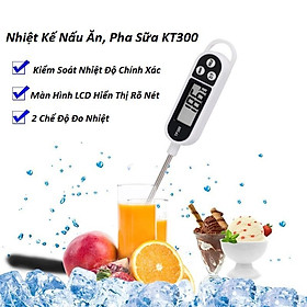 Mua Nhiệt Kế Nấu Ăn  Pha Sữa KT300  Nhiệt Kế Đo Nhiệt Độ Thực Phẩm Nấu Ăn Pha SữaNhiệt Độ Hiển Thị Trên Màn Hình LCD