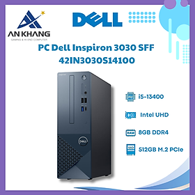 Mua PC Dell Inspiron 3030S 42IN3030S14100 (i3 14100/ 8GB/ 512GB SSD/ Wifi + BT/ Key/ Mouse/ Win11/ 2Y) - Hàng Chính Hãng - Bảo Hành 24 Tháng