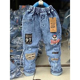 Quần Jeans dài Bé trai từ 16-25kg Hàng cao cấp