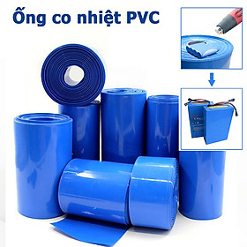 Mua Ống co nhiệt PVC bọc khối Pin lithium màng co nhiệt chuyên dụng bảo vệ bộ pin 1 Mét