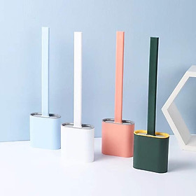 Mua Chổi Cọ Nhà Vệ Sinh  Cây Cọ Toilet Bồn Cầu Bằng SiliCon Có Giá Đựng Dán Tường