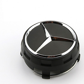 1 chiếc logo chụp mâm, ốp lazang bánh xe ô tô, xe hơi TY-886 dùng cho xe Mercedes