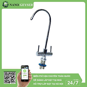 Mua Vòi đôi máy lọc nước  Vòi gạt Inox 2 chân  Bảo hành đổi mới 6 tháng - Hàng Chính Hãng