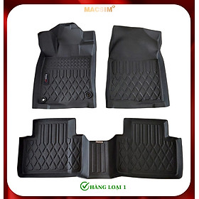 Thảm lót sàn ô tô xe Honda Civic 2022-nay (sd) nhãn hiệu Macsim - chất liệu tpe cao cấp