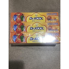 Kem đánh răng trẻ em Dr.Kool bị hoa quả