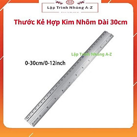 Mua  Lập Trình Nhúng A-Z  G31  Thước Kẻ Hợp Kim Nhôm Dài 30cm