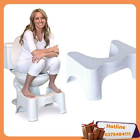 Ghế Kê Chân Toilet Chống Táo Bón Ngăn Ngừa Các Bệnh Tiêu Hóa Khi Đi Vệ Sinh - Hàng Loại 1