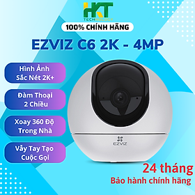 Mua Camera IP Wifi Ezviz C6 4MP 2K+ Siêu Nét  Xoay 360 độ  đàm thoại 2 chiều - Hàng chính hãng