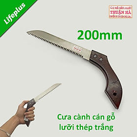 Mua Cưa cành cán gỗ cầm tay mini lưỡi thép 200mm siêu bền