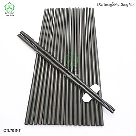 Mua Đũa Mun Sừng Cao Cấp HAHANCO_Gỗ Mộc Siêu Sạch_Bộ 10 Đôi Tròn  CTL701MT 