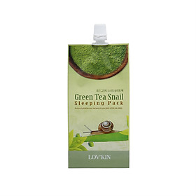 Mặt nạ ngủ chiết xuất trà xanh và ốc sên Lov'kin
