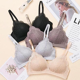 Áo lót phủ ren hoa 8288