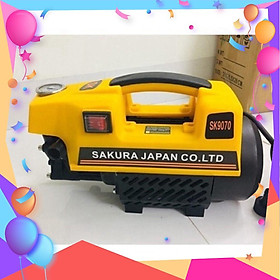 Mua máy rửa xe cao áp SAKURA nhật bản - tặng bình tạo bọt - giao màu ngẫu nhiên