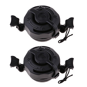 Universal Replacement 2pc Air Valve, Secure Sealing Cap