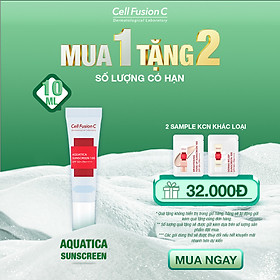 Kem Chống Nắng Cấp Ẩm & Dịu Da Cell Fusion C Aquatica Sunscreen 100 SPF 50+/PA