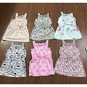  Váy hai dây giả jum bạn gái size 1 - 10T. Vải cotton mềm mịn, thoáng mát