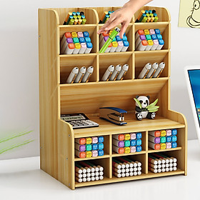 Kệ Để Bút, Dụng Cụ Văn Phòng Để Bàn - Giao Màu Ngẫu Nhiên