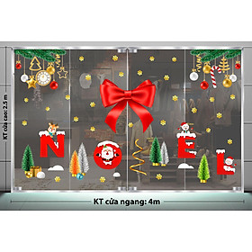 Mua Decal trang trí NOEL 2024 combo số 117