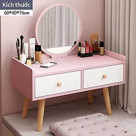 Mua Bàn trang điểm ngồi bệt FUNA có đèn LED cảm ứng - AK05