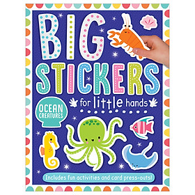 Sách tương tác sticker – Sinh vật dưới đại dương - Ocean Creatures (Sticker activity book)