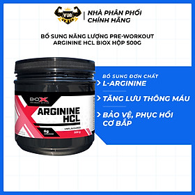 Bổ Sung Năng Lượng Pre-Workout Arginine HCL BioX Hộp 500g