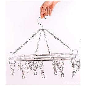 Mua móc dù tròn inox phơi đồ nhỏ