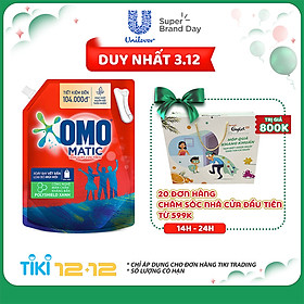 Túi Nước Giặt Omo Matic Cửa Trên (4.0Kg)