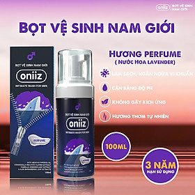 Bọt vệ sinh nam giới Oniiz - Dung dịch vệ sinh nam tạo bọt 100ml