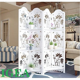 Mua BÌNH PHONG SEN NƯỚC CÓ KỆ BỘ 4 TẤM