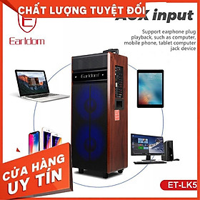 Mua Loa kéo di động Earldom ET-LK5 ( Kèm 2 mic không dây) hàng chính hãng