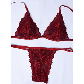 Bộ đồ lót nữ Sexy Bralette ren cao cấp R612